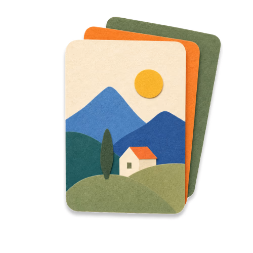 Stack of cards